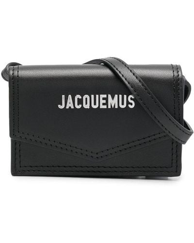 Jacquemus Le Porte Azure Mini Crossbody Bag - Black