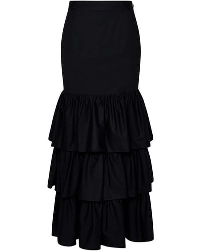 Moschino Long Skirt - Black