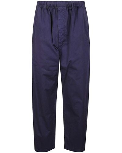 Lemaire Casual Trousers - Blue