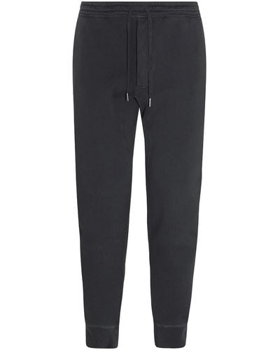 Tom Ford Cotton Track Pants - Blue