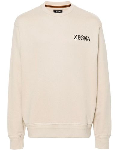 Zegna Sweatshirt - Natural