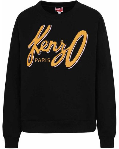 KENZO Logo Sweatshirt - Black