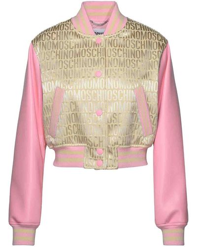 Moschino Bomber Jacket - Pink