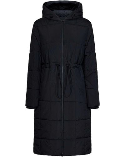 Burberry Quilted Nylon Down Jacket - Blue