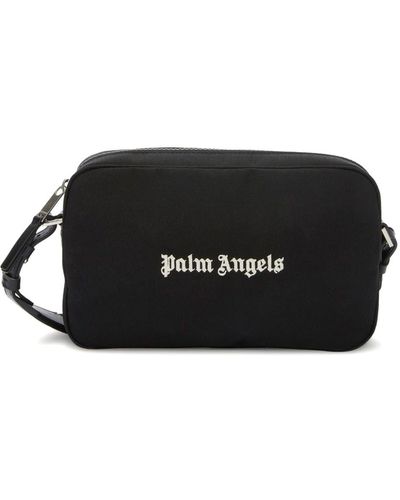 Palm Angels Logo Camera Bag - Black