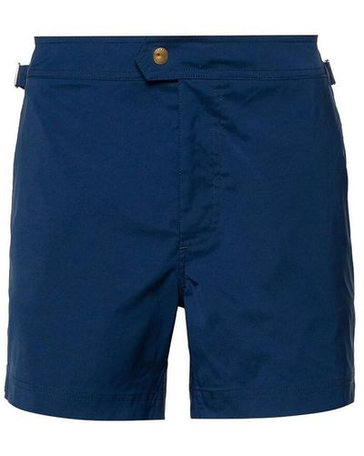 Tom Ford Yves Swim Shorts - Blue
