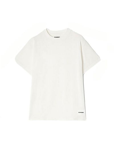 Jil Sander 3 T-shirts Set - White