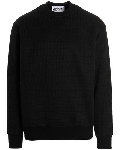 Moschino Monogram Sweatshirt - Black