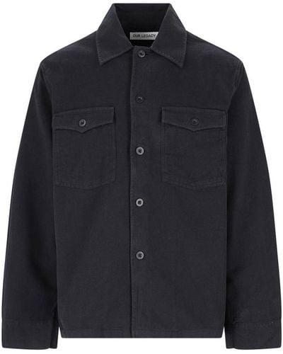 Our Legacy Shirt Jacket - Blue