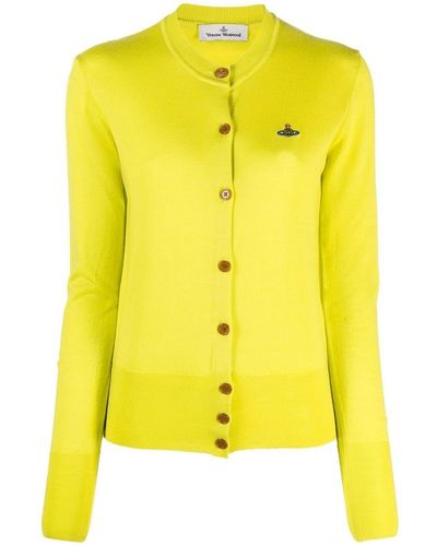 Vivienne Westwood Wool Cardigan - Yellow
