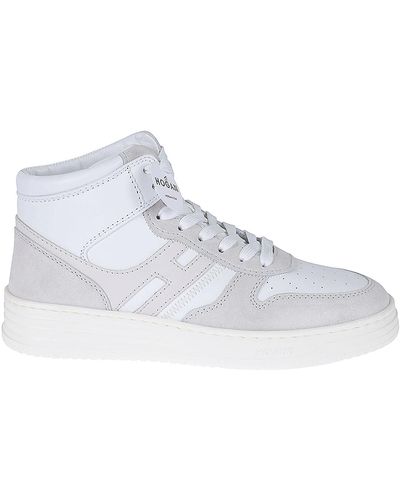 Hogan High Top H630 Trainers - White