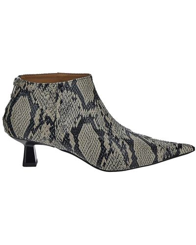 Ganni Ankle Boots - Grey