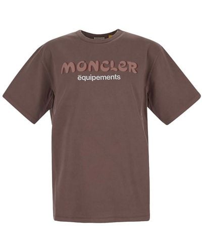 Moncler X Salehe Bembury T-shirt - Brown
