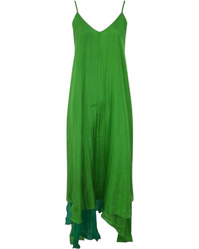 BIANCO LEVRIN Moon Dress - Green