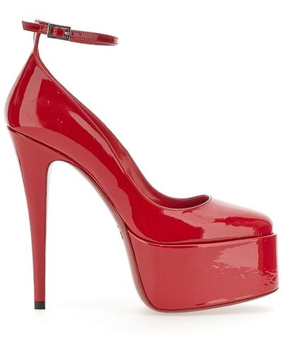 Paris Texas Nancy Court Shoes - Red