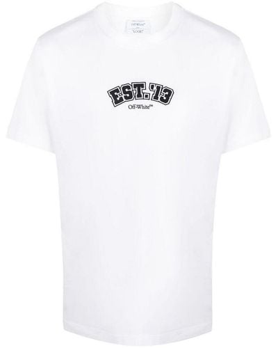 Off-White c/o Virgil Abloh Embroidered T-shirt - White