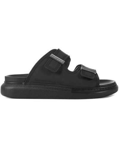 Alexander McQueen Buckle Sandals - Black