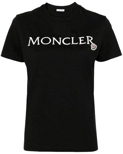Moncler Cototn T-shirt - Black