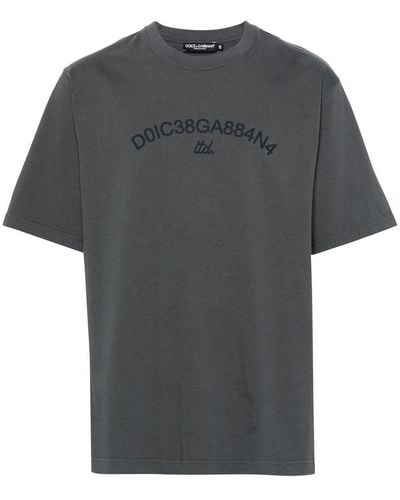Dolce & Gabbana Cotton T-shirt - Grey