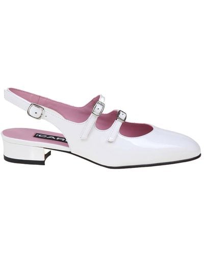 CAREL PARIS Slingback In Patent Leather - Pink