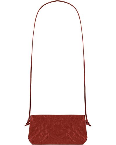 Zilla Mini Satin Bag - Red