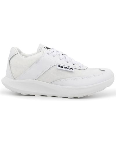 Comme des Garçons X Salomon Sr90 Paneled Low-top Sneakers - White