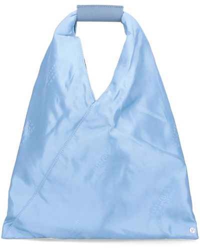 MM6 by Maison Martin Margiela Small Tote Bag - Blue