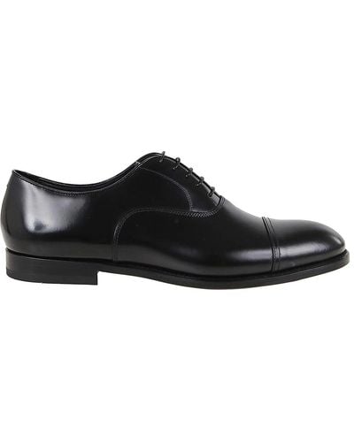 Doucal's Oxford Lace-up - Black