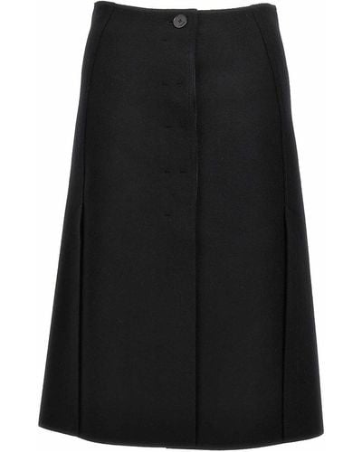 Lanvin Wool Skirt - Black