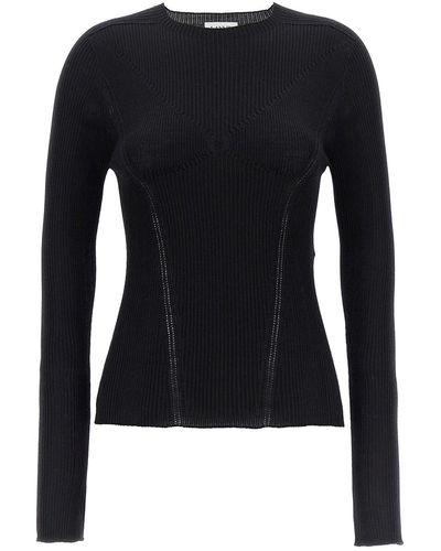 Lanvin Ribbed Sweater - Blue