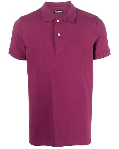 Tom Ford Magenta Polo Shirt - Pink