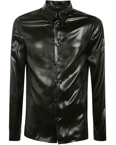 SAPIO Silk Blend Shirt - Black