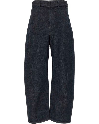 Lemaire Twisted Jeans - Blue