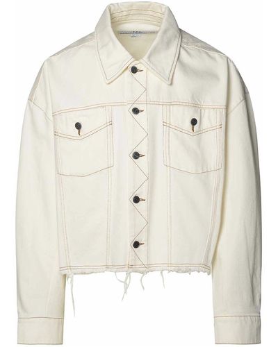 A.P.C. Ivory Cotton Jacket - Natural
