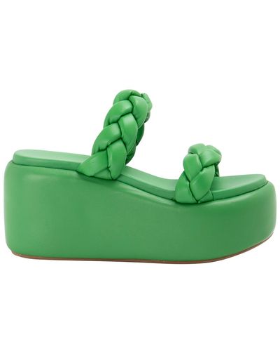 Le Silla Sandals - Green