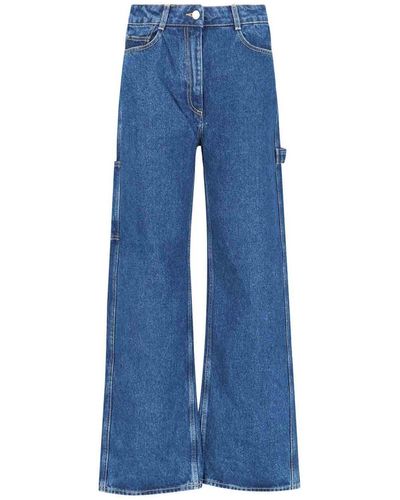 Saks Potts Wide Jeans - Blue