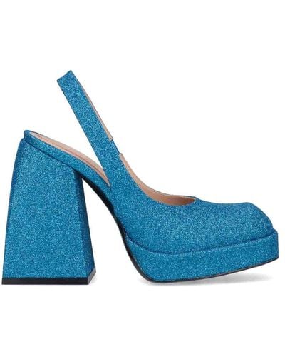 NODALETO Court Shoes - Blue