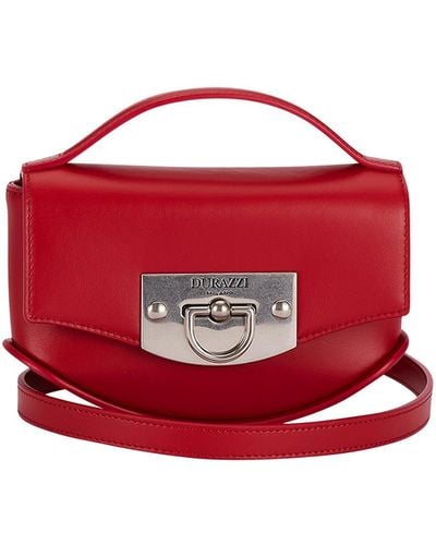 DURAZZI MILANO Saddle Mini Bag - Red