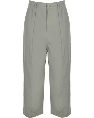 Loewe Trousers With Front Darts - Grey