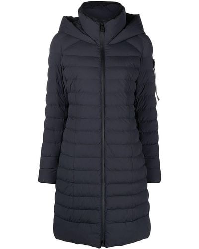 Peuterey Quilted Padded Coat - Blue