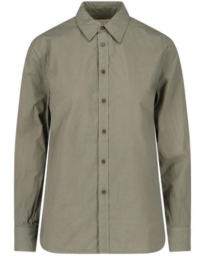 Nili Lotan Classic Shirt - Green