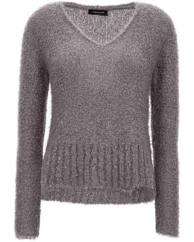 Fabiana Filippi Micro Sequin Sweater - Gray