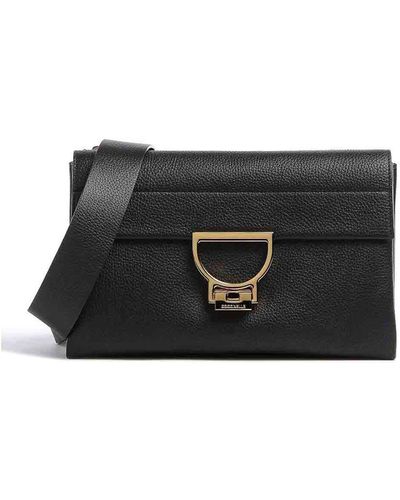 Coccinelle Black Leather Women Handbag