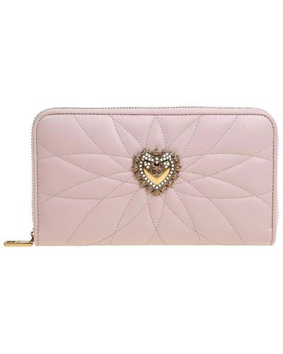 Dolce & Gabbana Devotion Wallet - Pink