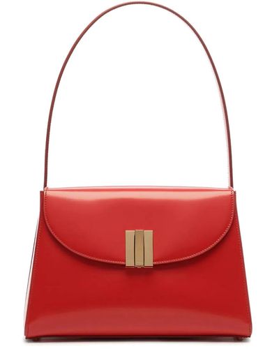 Bally Leather Bag - Red