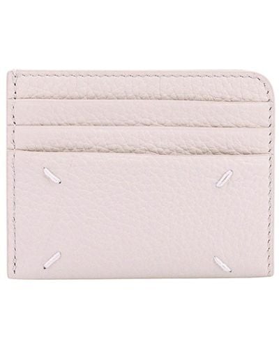 Maison Margiela Leather Card Holder - Pink
