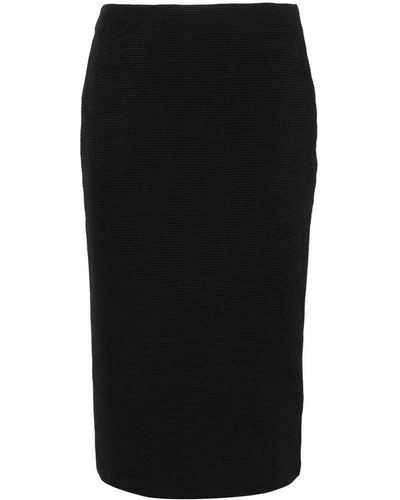 Emporio Armani Longuette Skirt - Black