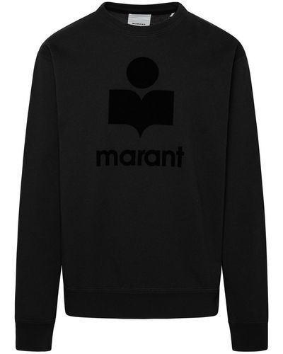 Isabel Marant Mikoy Sweatshirt In Cotton - Black