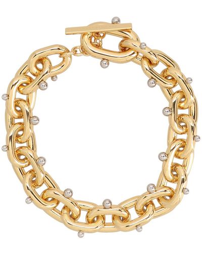 Rabanne Gold Chain Necklace - Metallic