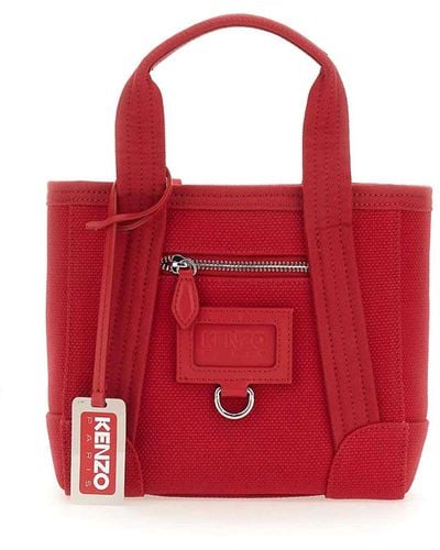 KENZO Mini Tote Bag - Red